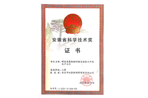 省科技進步獎三等獎